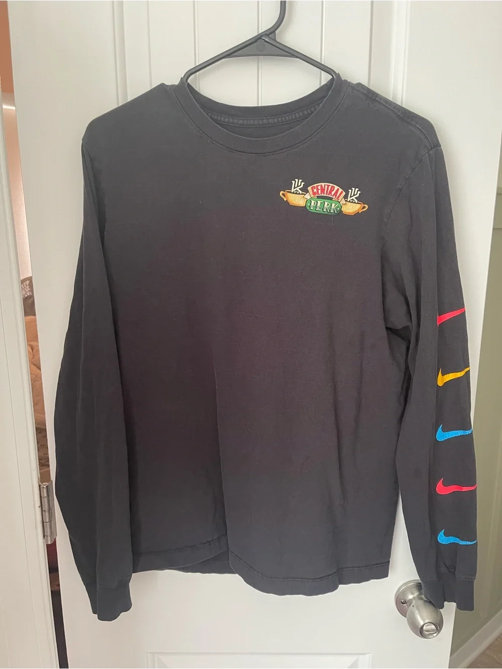 Central Perk Friends Nike Black Long Sleeve Tee